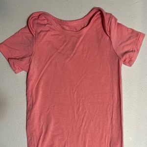 Kyte baby bodysuit in rose 18-24m